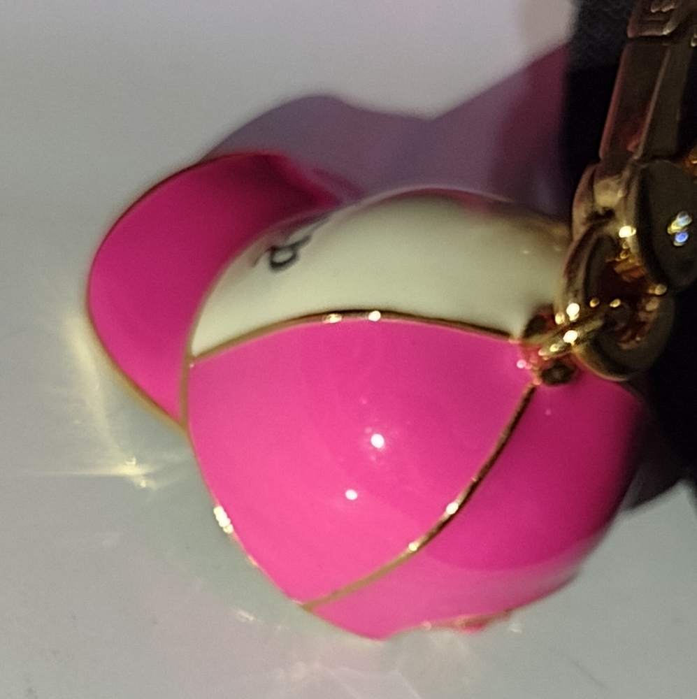 JUICY COUTURE βΎ Play βΎ Game On!! Baseball Cap Never Removed From Original π NWT - Picture 15 of 15